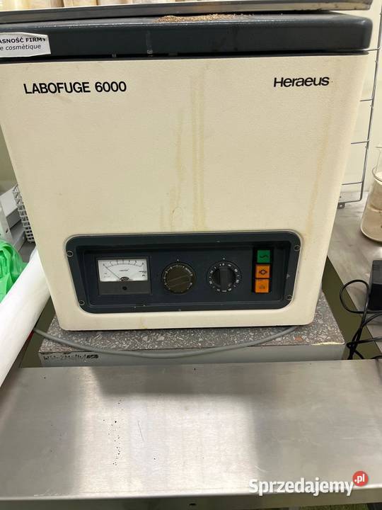 wirówka odśrodkowa Heraeus Labofuge 6000 rpm Opole
