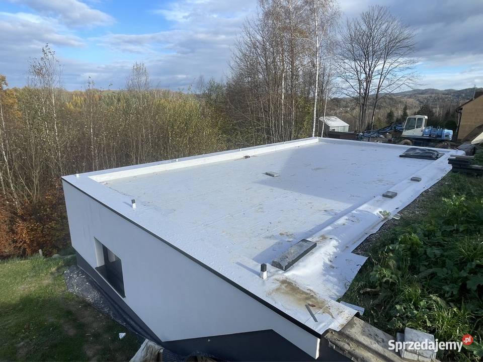Dachy płaskie membrana PVC EPDM