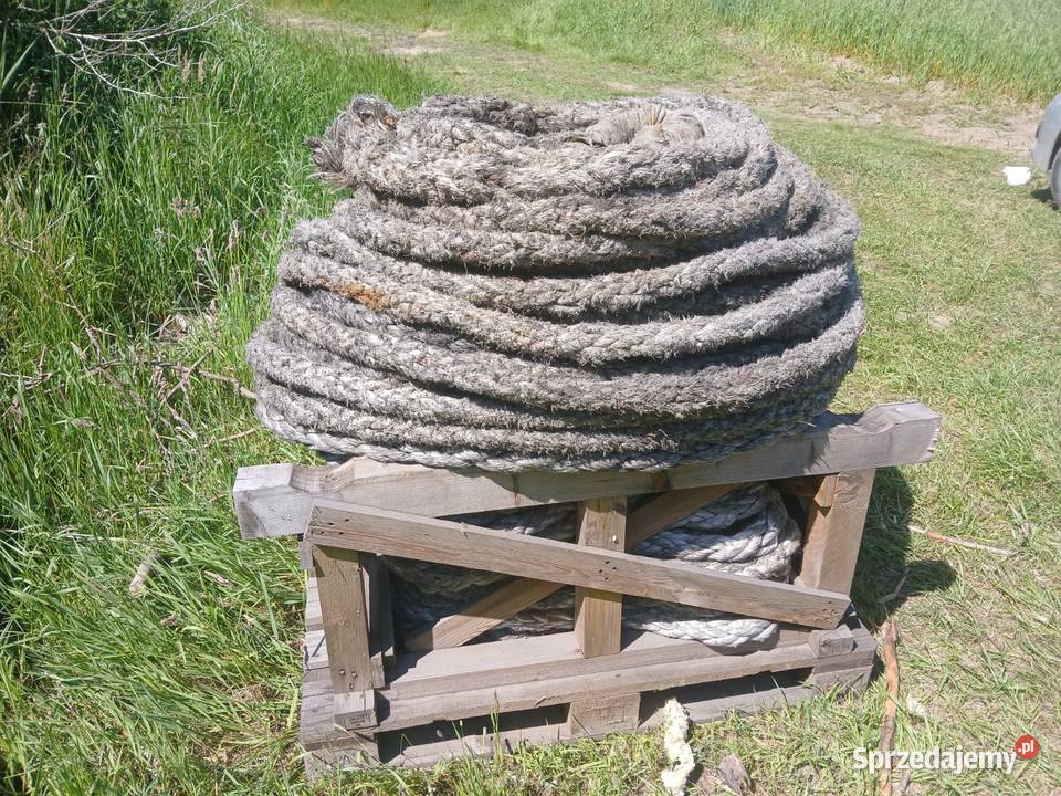 Sprzedam mocną linę okrętową widoczną na Wejherowo