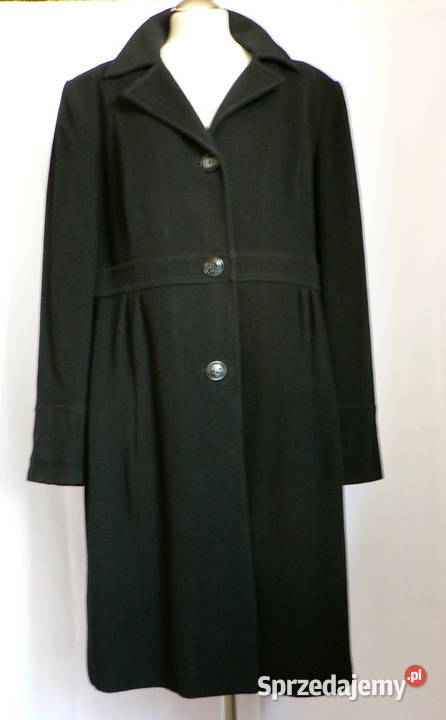 sOliver piękny wełniany płaszczOKAZJA46 48 Bez wzoru łódzkie