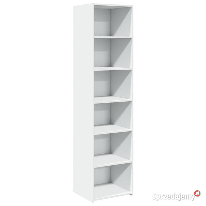 Wysoka szafka biała 45x41x185 materiał sprzedam