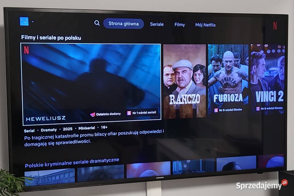 Telewizor LED Samsung UE50KU6072 Elbląg