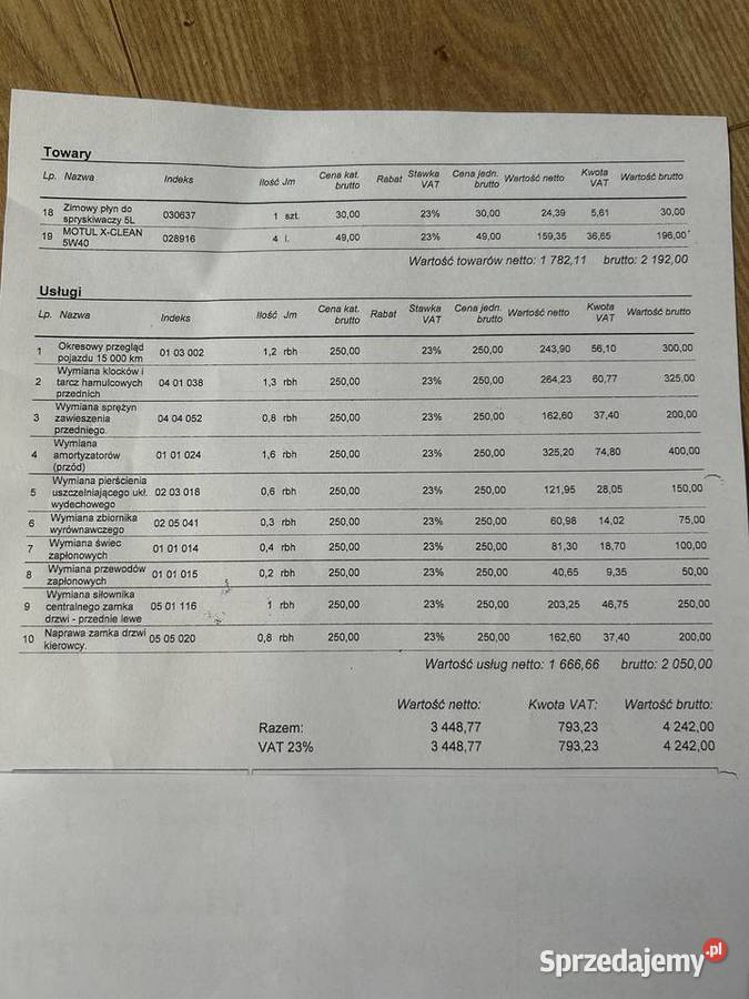 Ford fiesta benzyna Warszawa