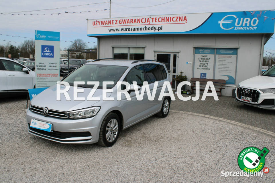Volkswagen Touran EVO Comfortline netto 63333 immobilizer mazowieckie Warszawa