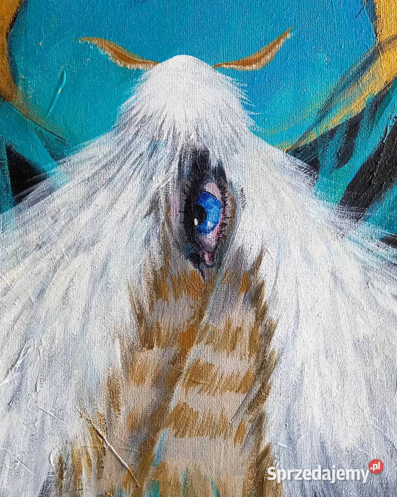 ŚWIATŁO KSIĘŻYCA obraz na płótnie artystki śląskie