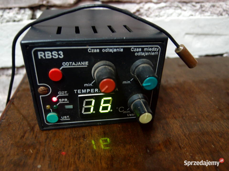Regulator temp RBS 3 z czujnikiem Pt100 Łódź