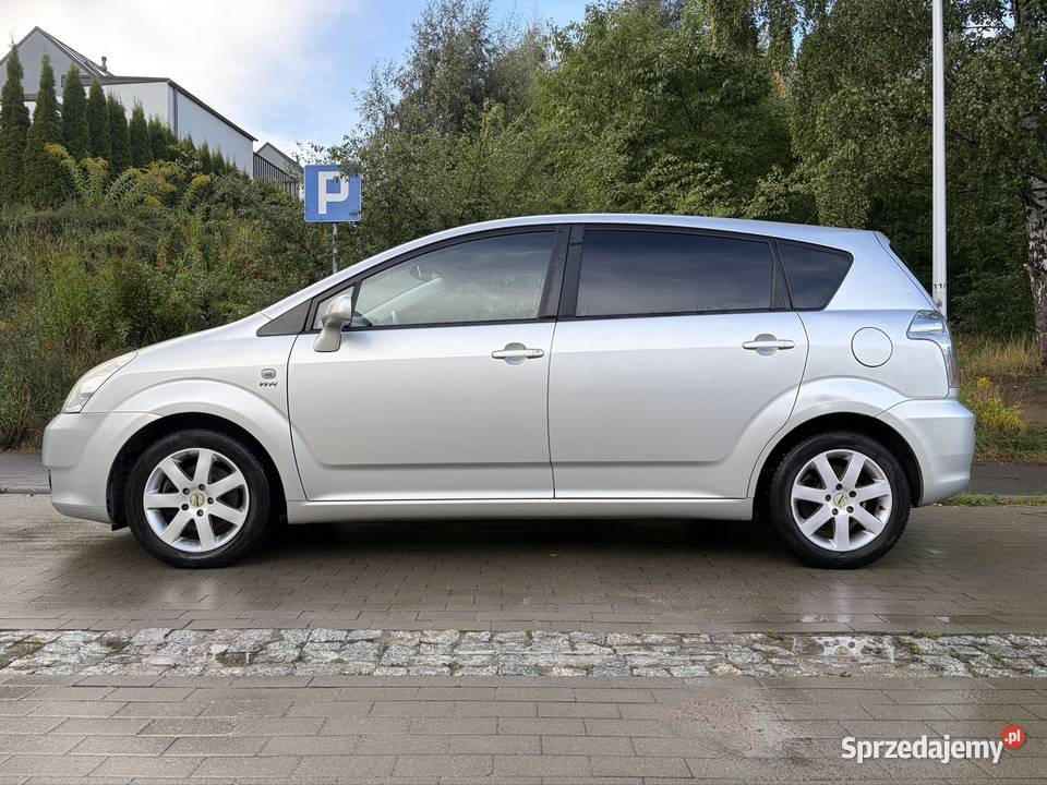 Toyota Corolla Verso 18 VVTi 129 z instalacją Corolla Verso pomorskie Bytów