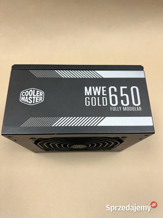 Zasilacz Cooler Master MWE GOLD 650W Gwarancja Pozostałe Gliwice