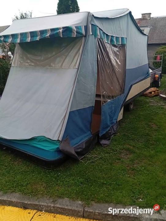Sprzedam przyczepkę turystyczną rozkładaną Ala Podławki