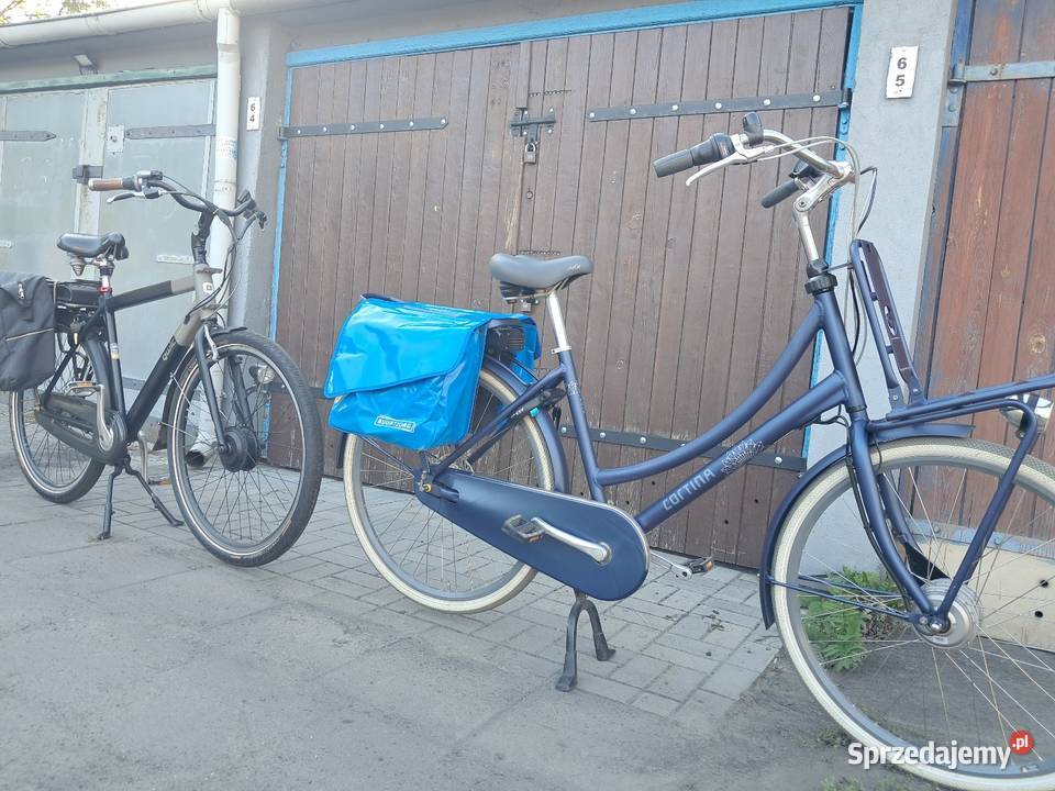 Cortina Quick super komplet 2x rower elektryczny Złotów
