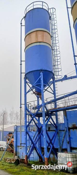Silos na cement popiół 60 ton Pozostałe Grabie