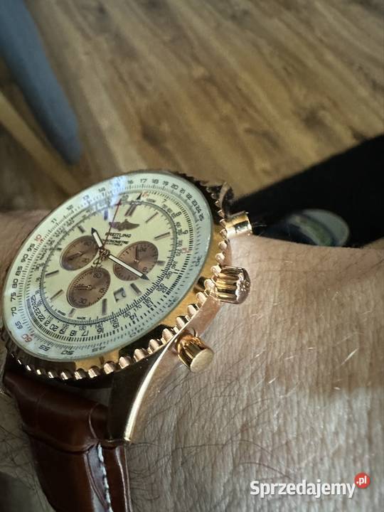 Breitling navitimer rose gold 46 mm citizen mazowieckie Płock