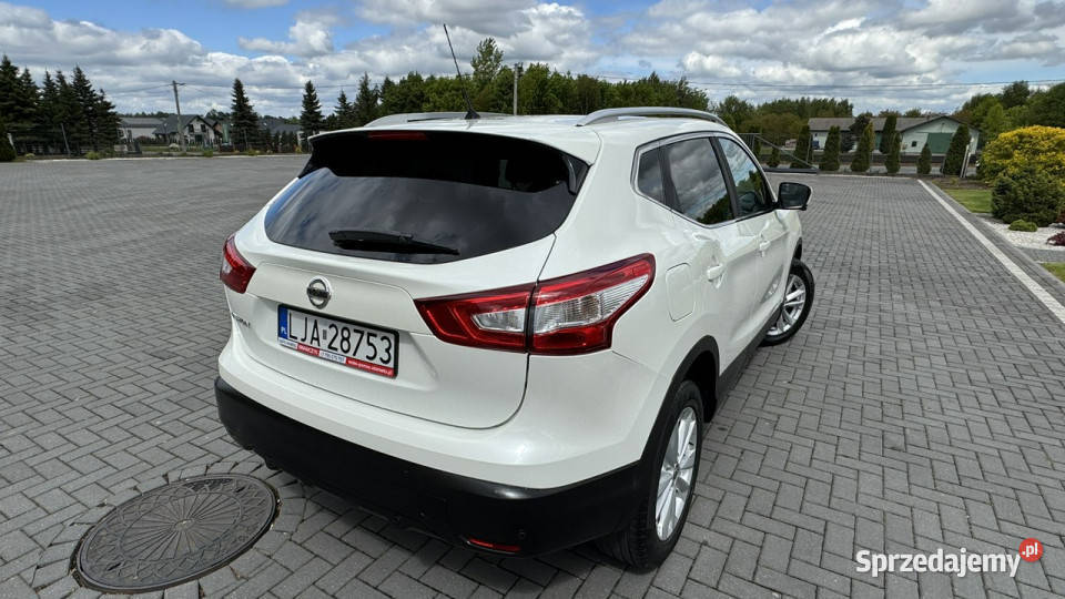 Nissan Qashqai Zarejestrowany Kamera 360 NAVI komputer pokładowy lubelskie