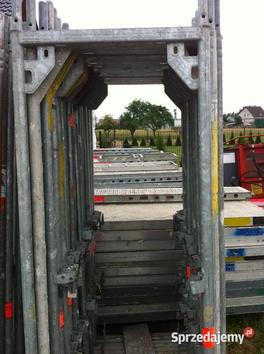 Rusztowanie elewacyjne używane 921x82 m Podest Budowa Stare Siołkowice