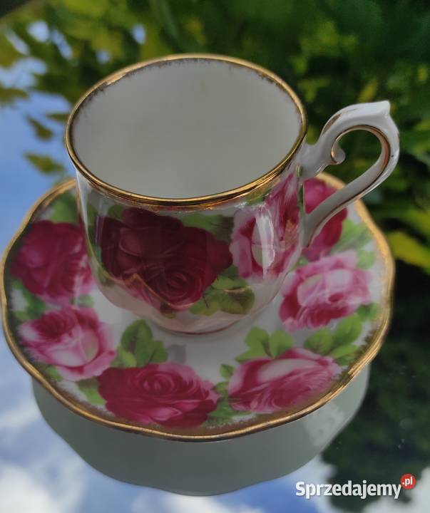 ROYAL ALBERTOLD ENGLISH ROSEkolekcjonerskie Duo Pabianice