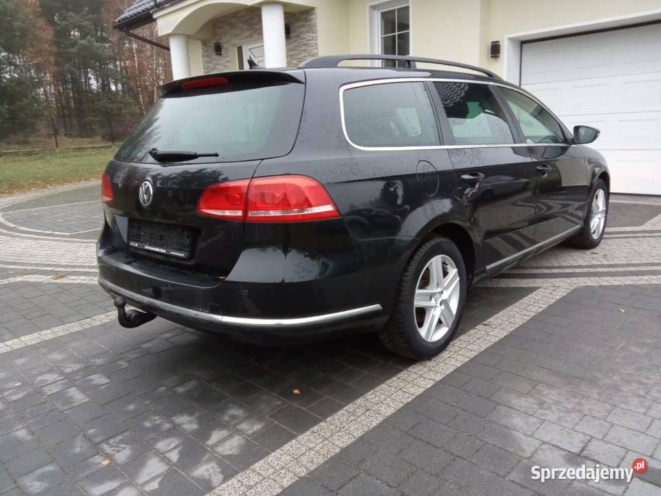VW PASSAT KOMBI 20TDI140 2013R CZARNY METALIK tempomat Passat Kościerzyna