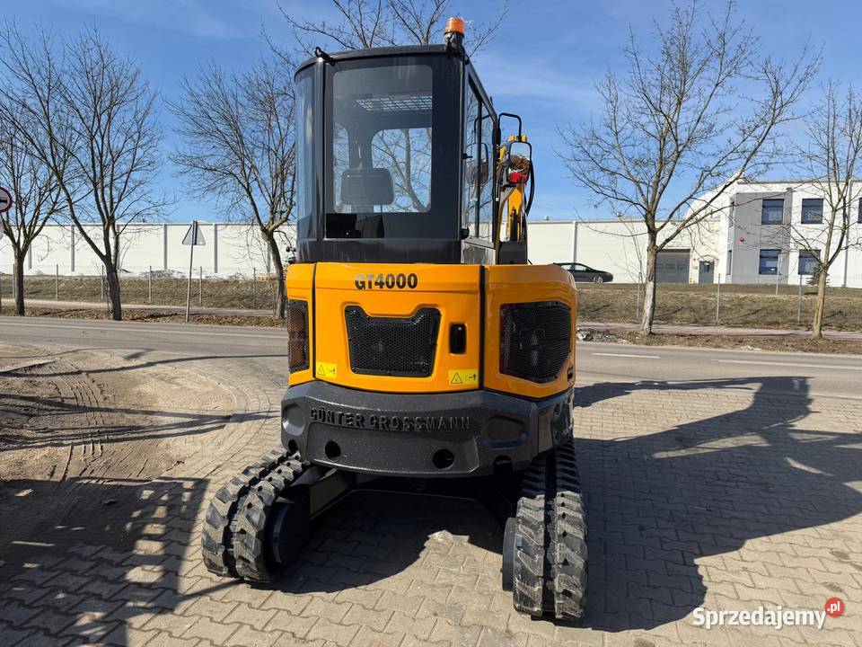 Koparka gąsienicowa GT4000 Gunter Grossmann Rok produkcji 2026 Iława sprzedam