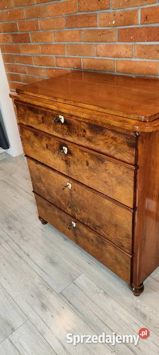Ekskluzywna komoda biedermeier antyk Łagów