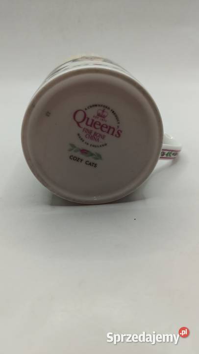 Kubek koty porcelana kostna Queens Zamość sprzedam