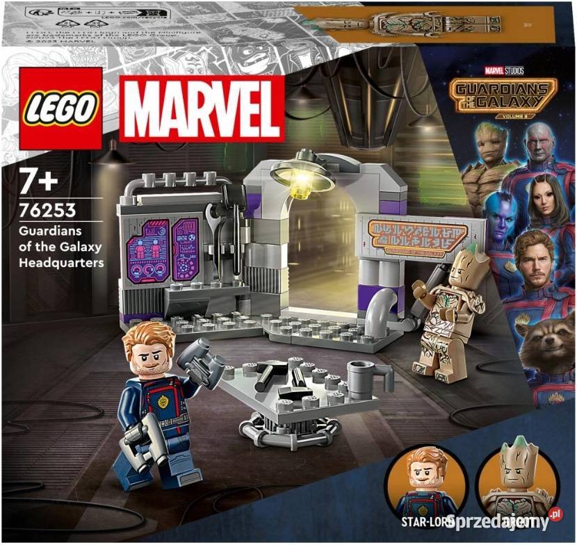 LEGO Marvel 76253 Kwatera Strażników Galaktyki 6 lat+ Kraków
