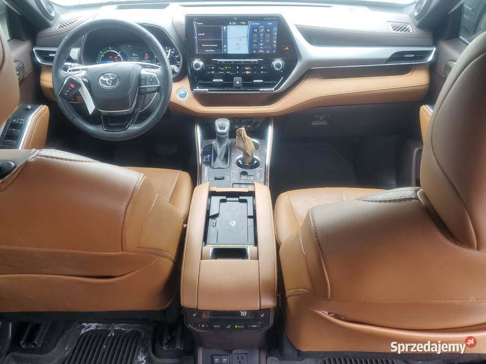 2020 TOYOTA HIGHLANDER HYBRID PLATINUM uszkodzony