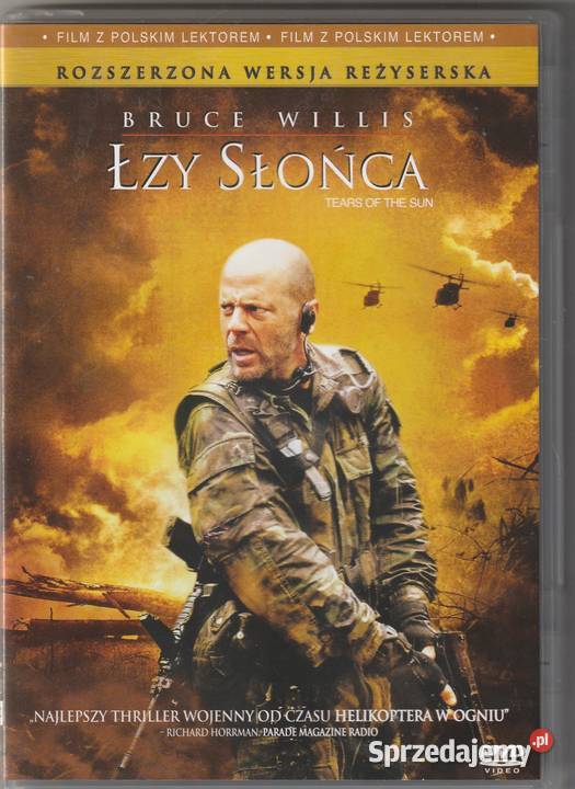 ŁZY SŁOŃCA Bruce Willis Wersja rozszerzona DVD Pruszków
