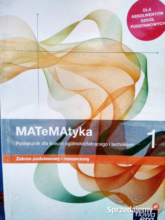 Matematematyka 1 rozszerzenie podręczniki