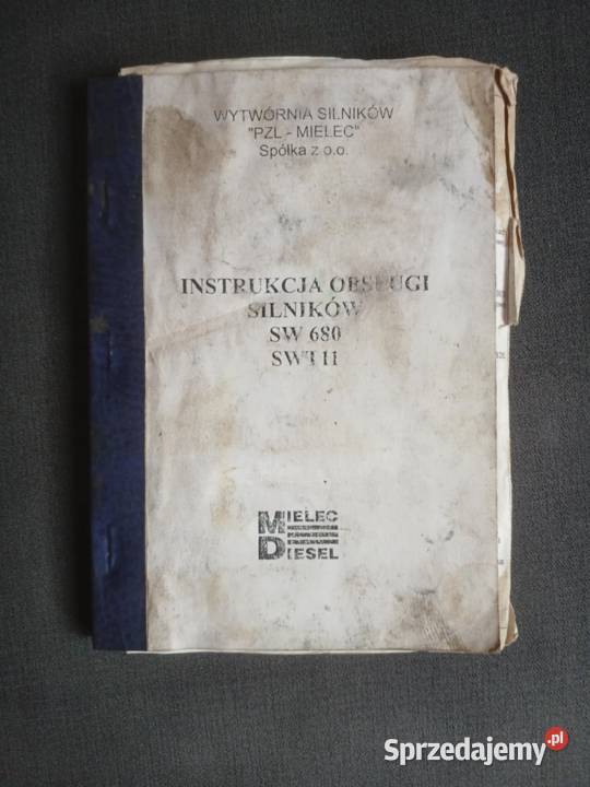 Instrukcja obsługi silników SW680 SWT11 Krosno