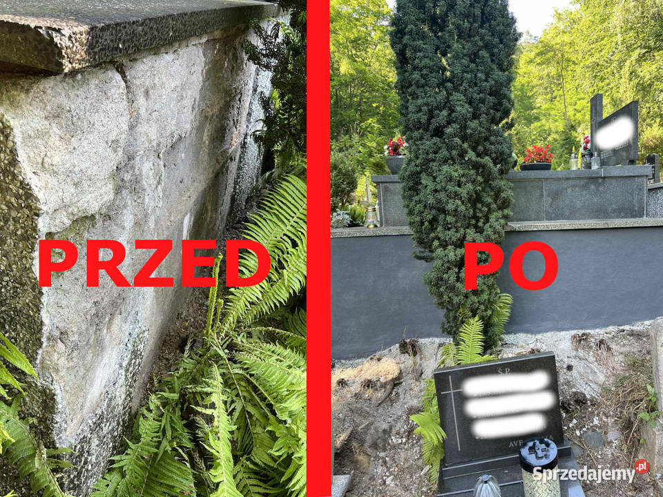 Podnoszenie pomników odnawianie liter układanie Usługi