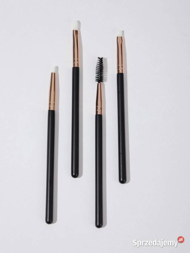 NOWY Zestaw pędzli do makijażu 4 sztuki Łódź sprzedam