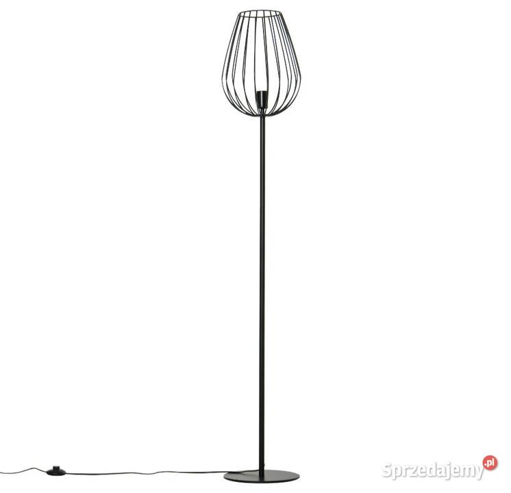 Lampa podłogowa z metalową podstawą z małopolskie Brzesko