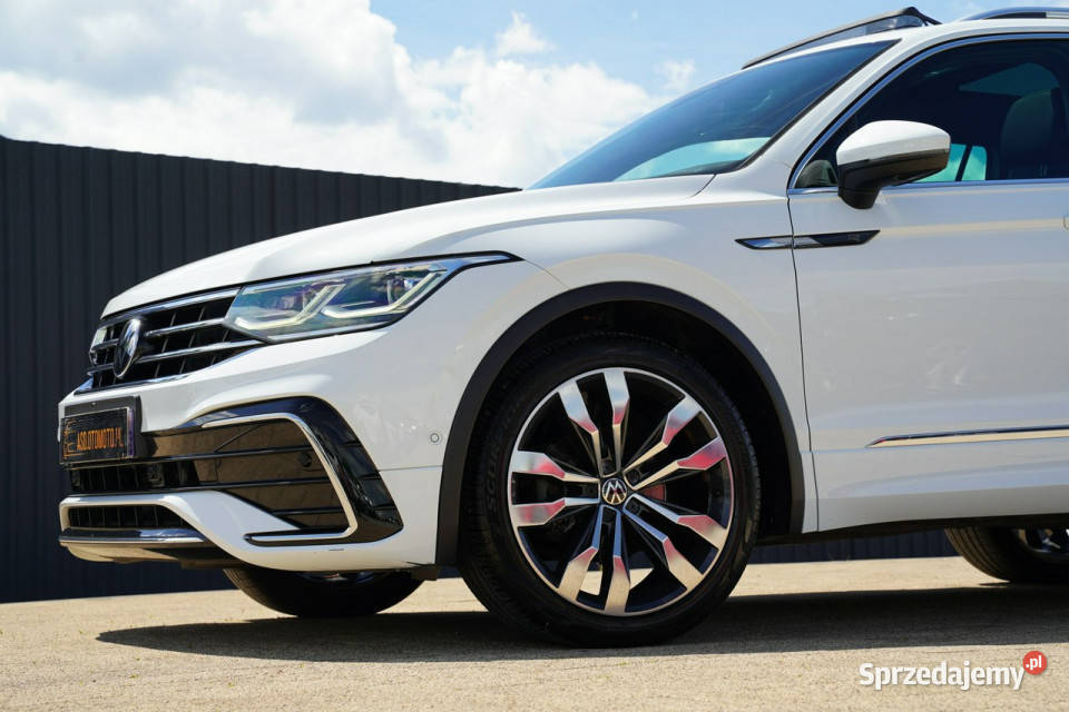 Volkswagen Tiguan RLINE SKÓRA panorama ACC blis tempomat Otmuchów