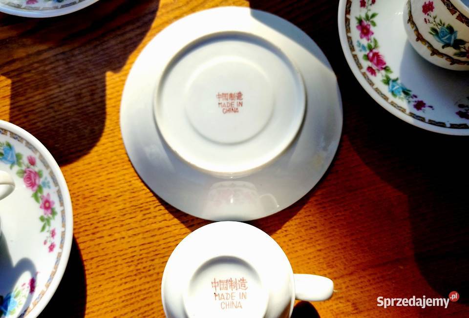 porcelanowy chiński seris z PRL teraz użyteczny Kraków