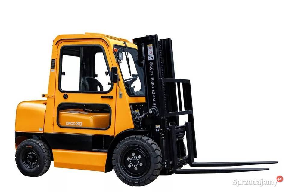 Wózek widłowy 3T kabina triplex diesel nowy 2023 warmińsko-mazurskie Lidzbark sprzedam