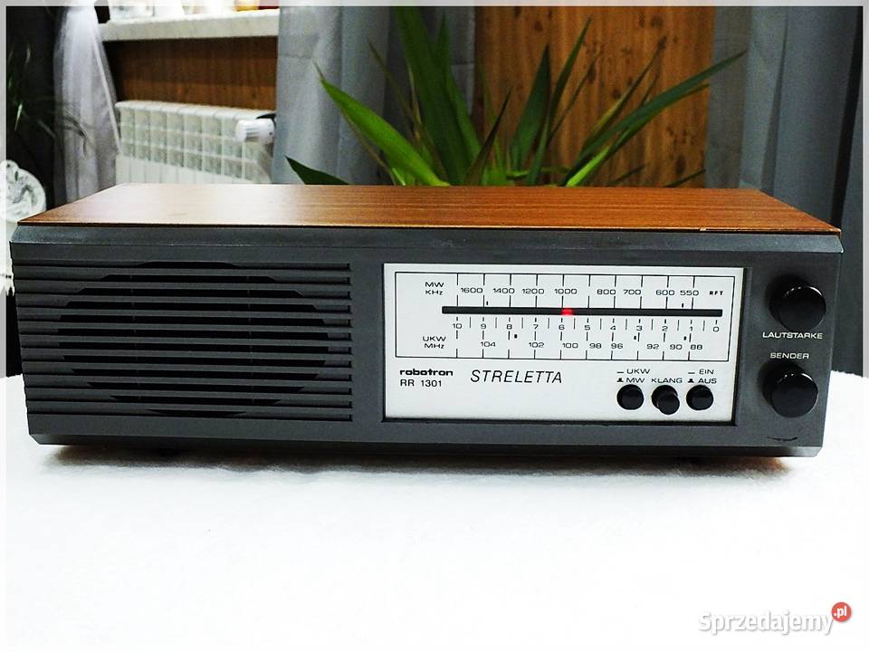 Stare Radio Streletta RR1301 Robotron RFT z lat Żary