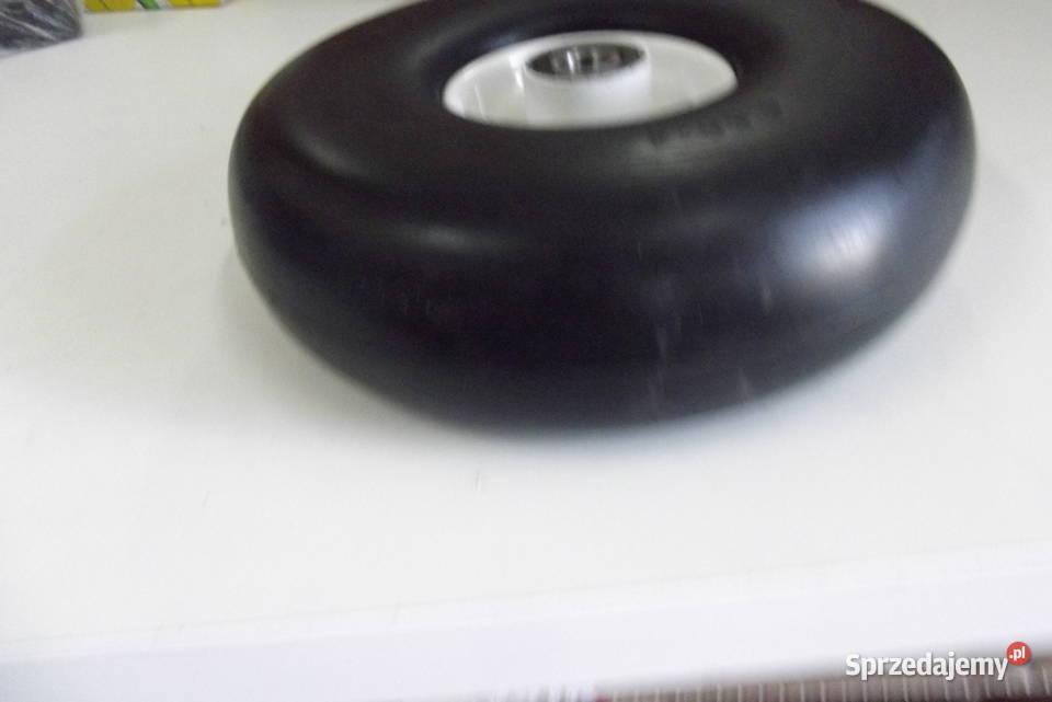 Koło uniwersalne pełne 400x4 SLICK na oś fi20mm Części zamienne Parczew sprzedam