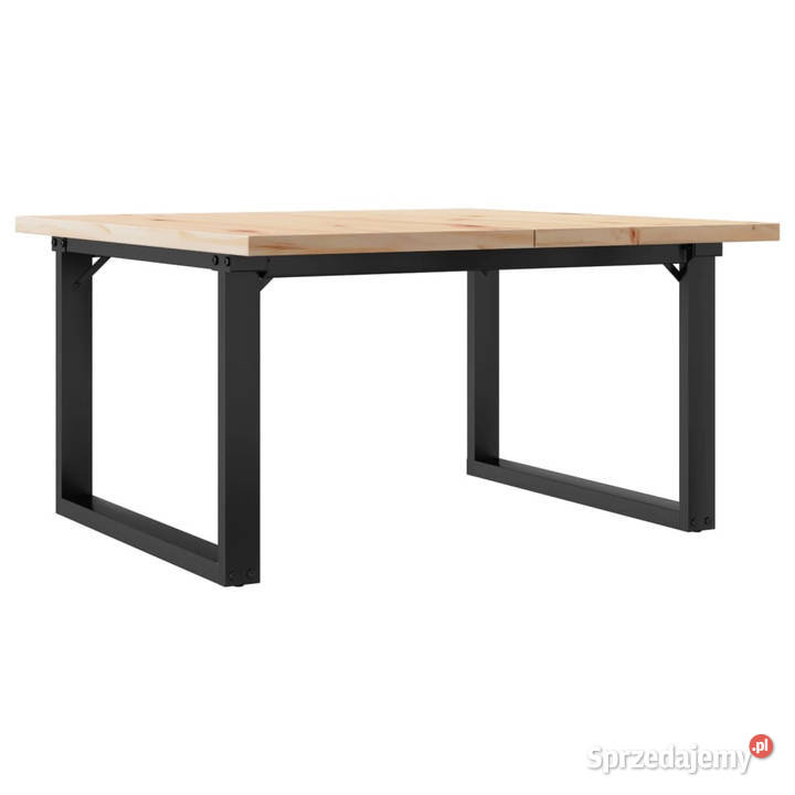 Stolik kawowy z czworokątnymi nogami 80x80x455 Warszawa