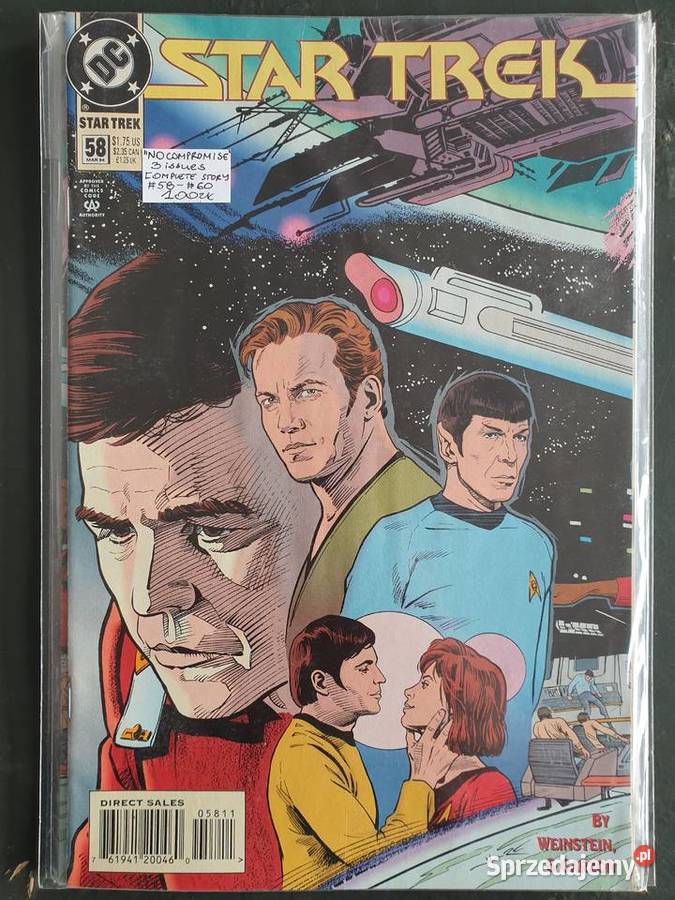 Star Trek No Compromise 3 komiksy USA DC Gdynia