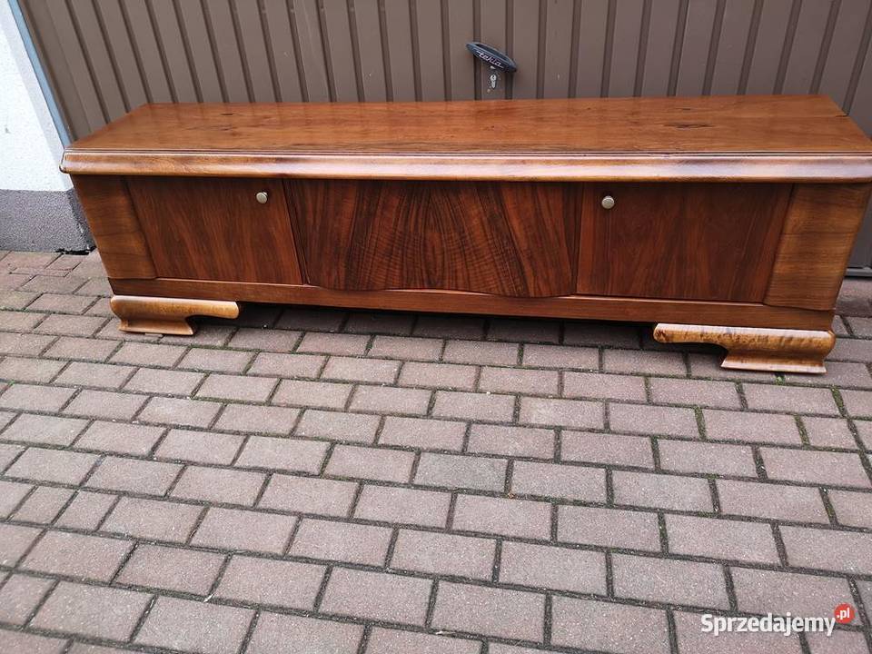 Komoda ARTDECO Orzech Niska RTV Stara Antyk Swarzędz sprzedam