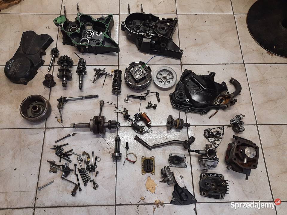 Honda NSR 50 silnik części wał cylinder sprzęgło Części Jelenia Góra