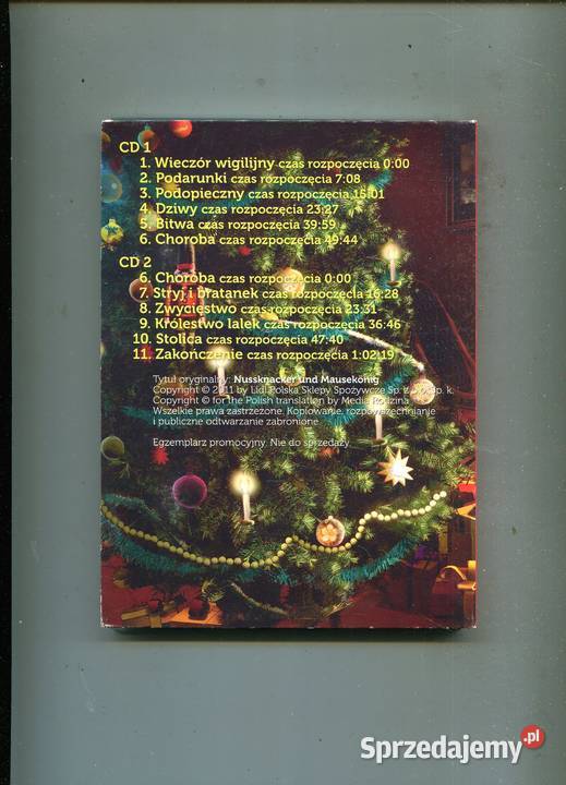 Dziadek do Orzechów i Król Myszy Audio CD Płyta Szczecin