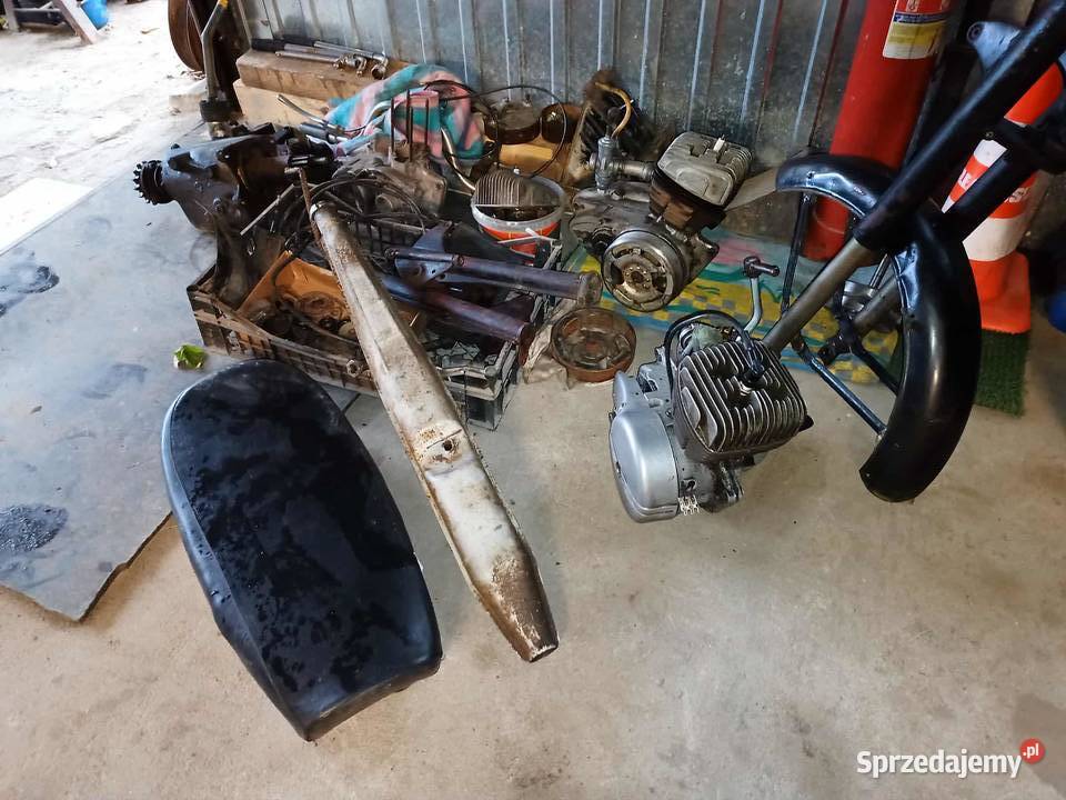 WSK MotocykleWSK RamaTłumik Lelek Bąk turystyczny Łańcut