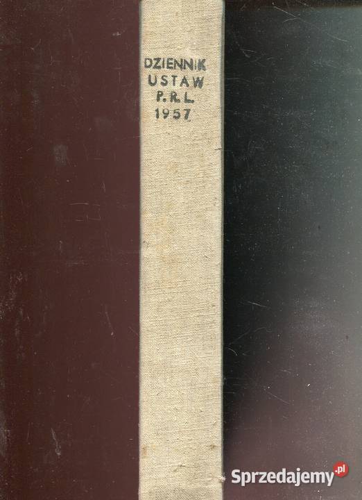 Dziennik Ustaw PRL 1957 1 62 Komplet zachodniopomorskie Szczecin