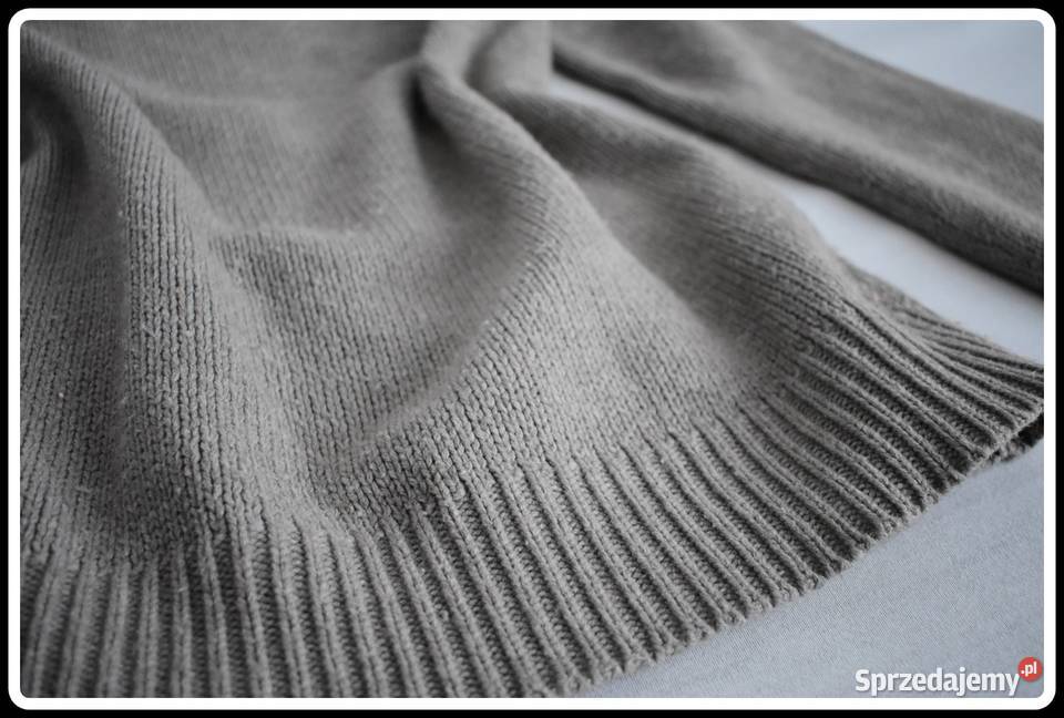 ZARA beżowy sweter damski 10 angora Rozmiar 40 L Płock