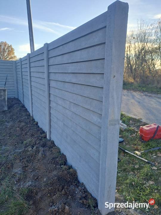 Ogrodzenia betonowe Nowoczene wzory dolnośląskie Kłodzko usługi budowlane