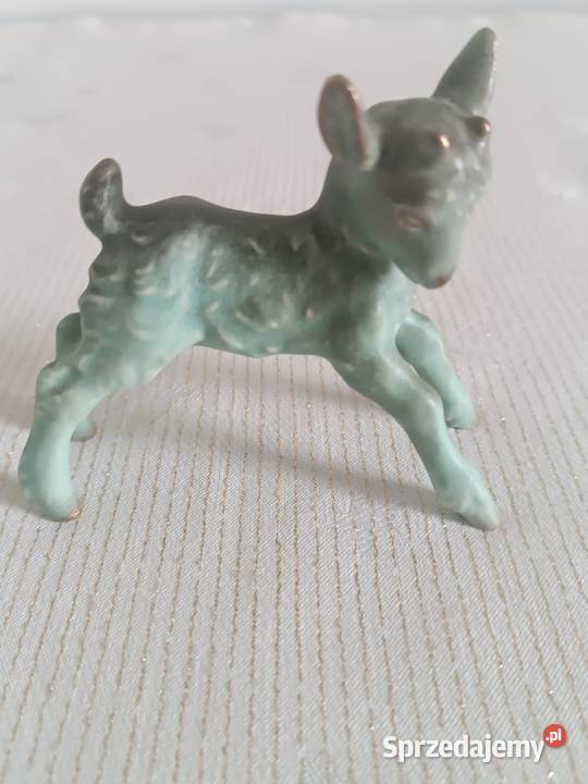Piękny porcelanowy jelonek Gorlice