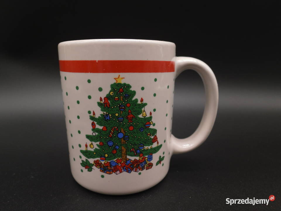 Kubek z motywem świątecznym Raszków