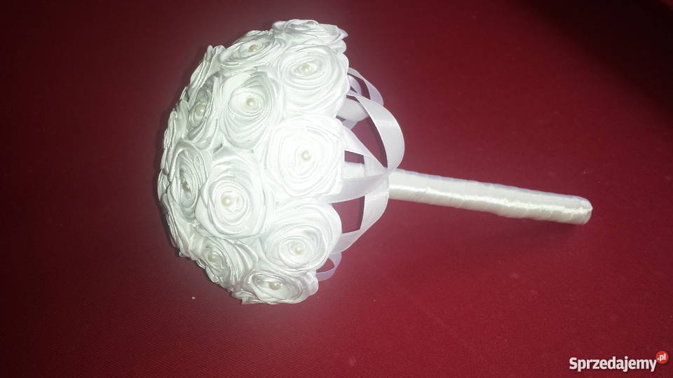 Kanzashi bukiet wykonany ręcznie Piekary Śląskie