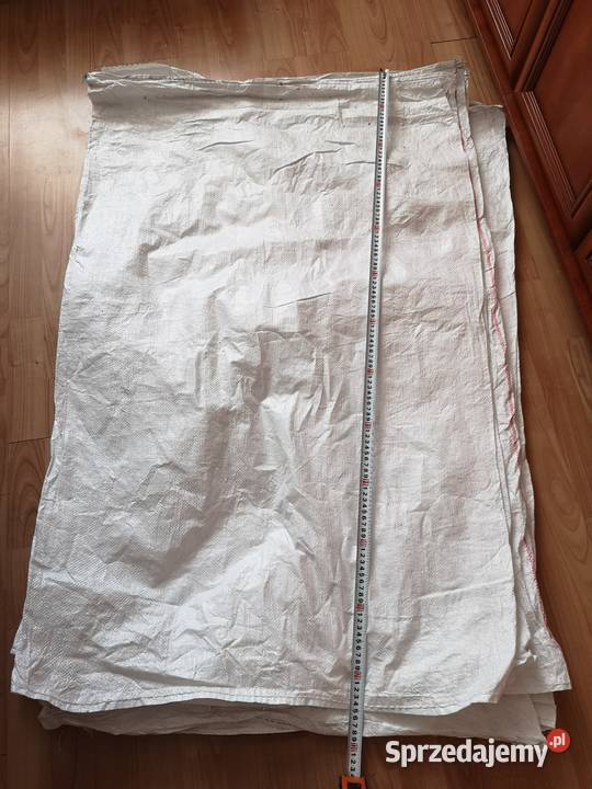 Worki duże białe 128x80 dolnośląskie Wałbrzych