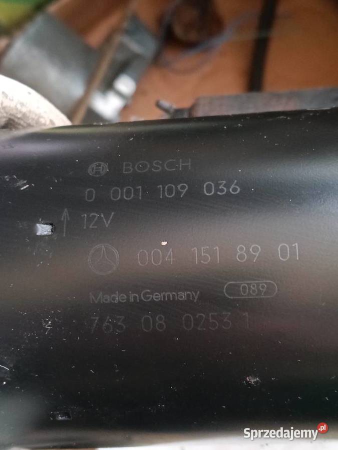Rozrusznik Mercedes W210 29 td Układ elektryczny silnika Ostrów Wielkopolski
